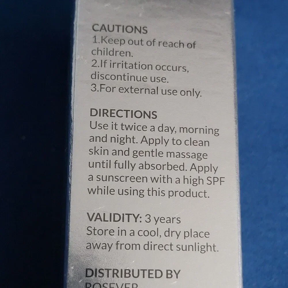 Set of 2 Rosever Super C Serum Hydrates Firms Lifts Targets Wrinkles Age Spots
